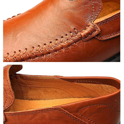 Leather Loafers Lightweight Flexible Sole – Marlow