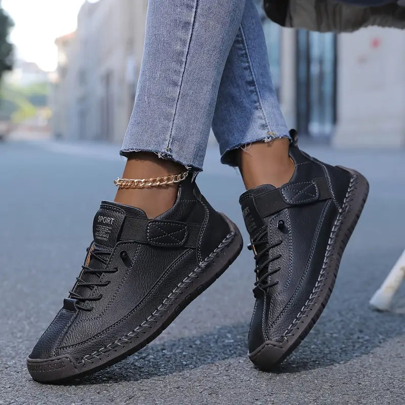 Meya Orthopedic Sneakers with Supportive Wide Fit and Shock-Absorbing Sole