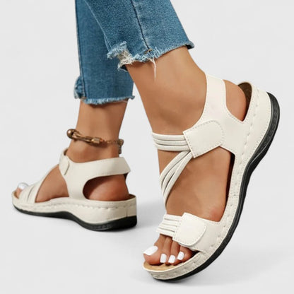 Arch-Support Strappy Sandals for Women – Orthopedic Comfort