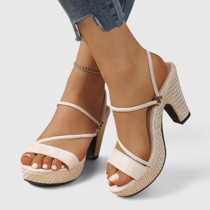Lorienna | Women's Heels Comfortable Cushioned Insole - Elegant Sophisticated Stylish Wear