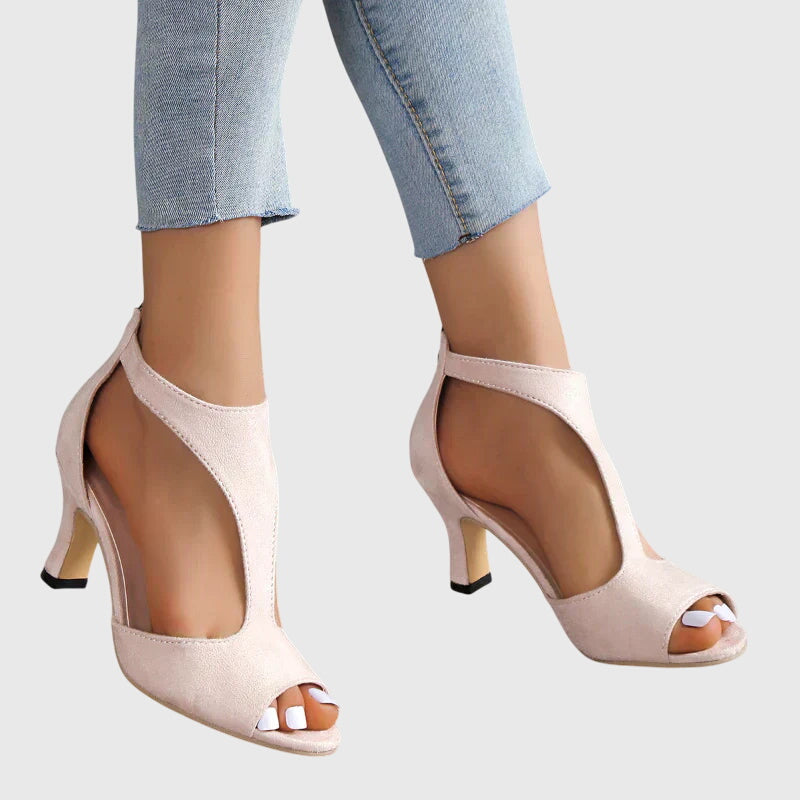 Delfina | Women's Orthopedic Heels Comfortable Supportive Footwear - Elegant Everyday