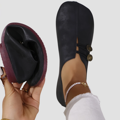 Noira Comfortable Stylish Flat Shoes with Elegant Slip-On Design