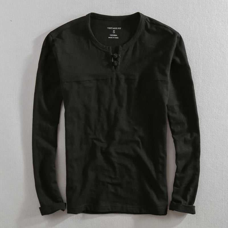 Rogue Henley Shirt with Classic Button Design for Comfortable Casual Wear