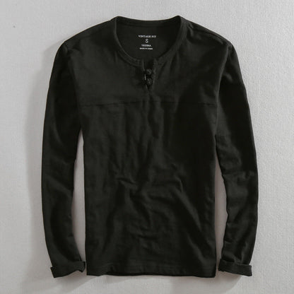 Rogue Henley Shirt with Classic Button Design for Comfortable Casual Wear