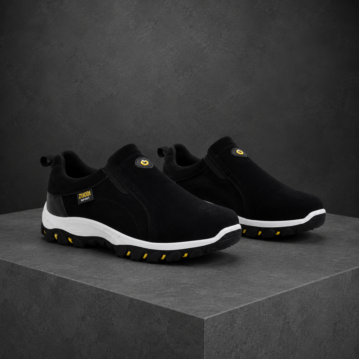 Outdoor Slip-On Sneakers with Grip Outsole and Cushioning – Marlow