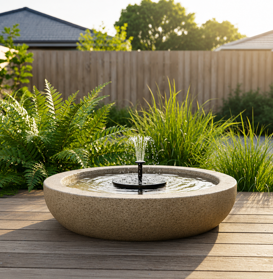 Solar Floating Fountain Pump – Eco-Friendly Water Feature for Garden Ponds, Outdoor Backyard Decor