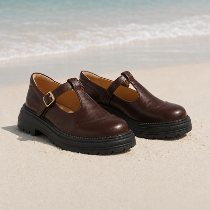 Orthopedic Mary Jane Shoes for Women Cushioned T-Strap Comfort – Marlowe