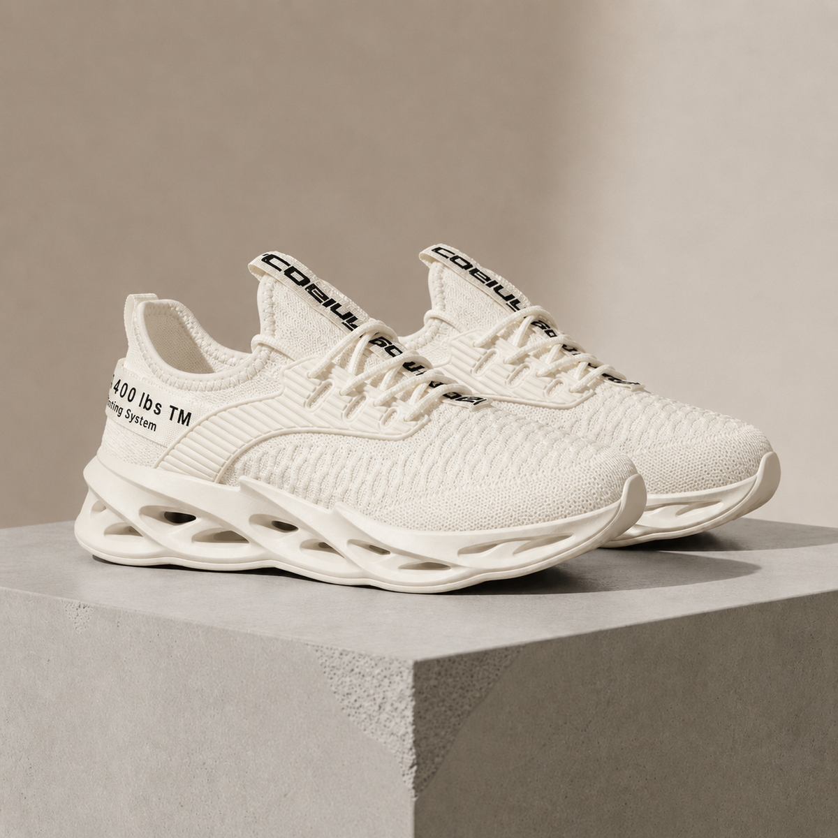Knit Sneakers with Arch Support and Gradient Upper – Verona