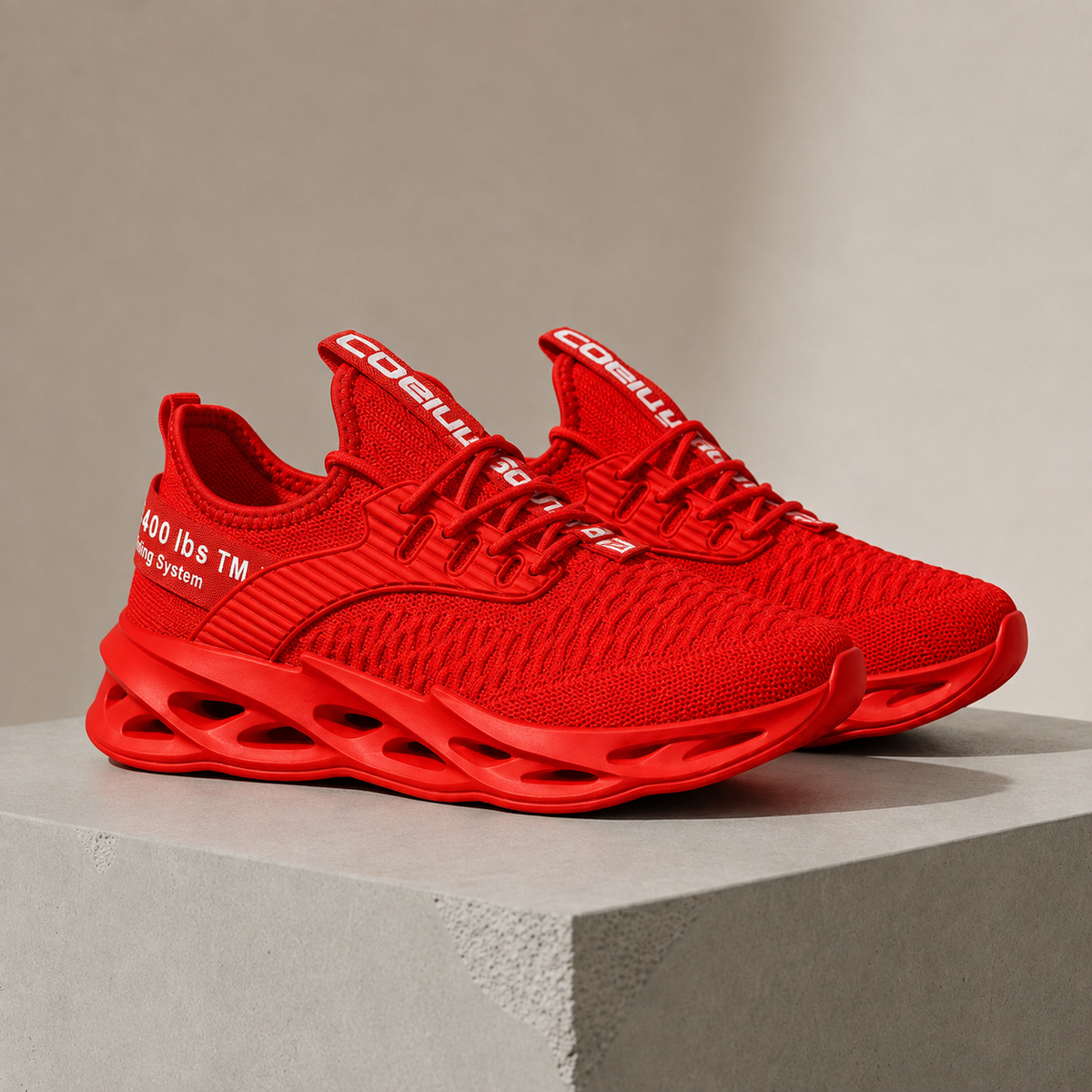 Knit Sneakers with Arch Support and Gradient Upper – Verona
