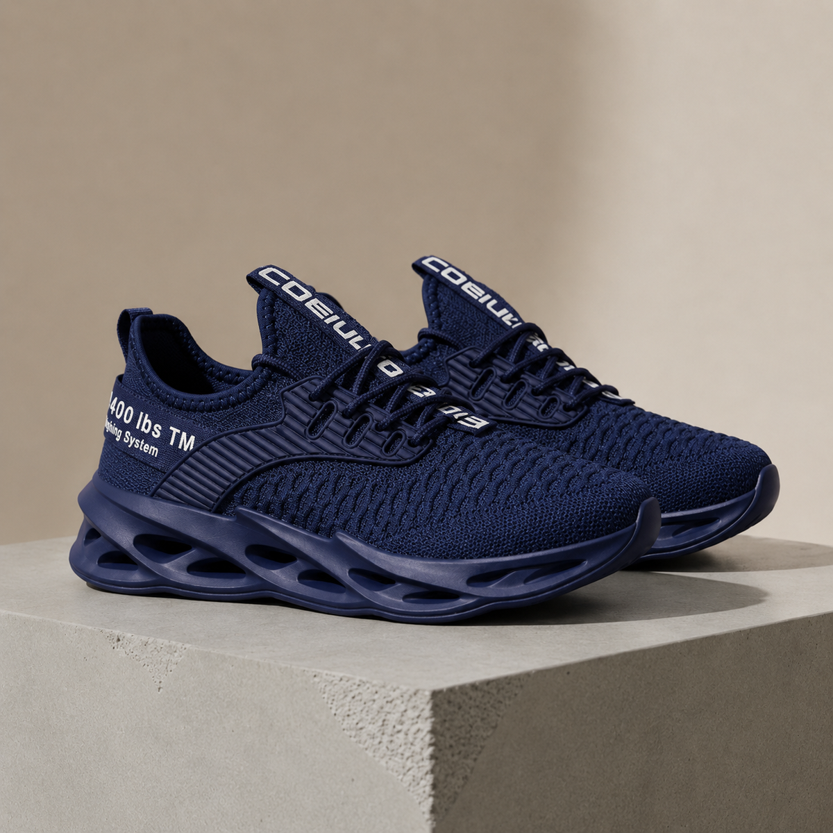 Knit Sneakers with Arch Support and Gradient Upper – Verona