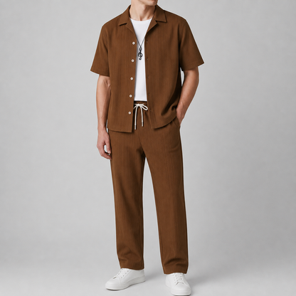 Sitges Linen Two-Piece Set