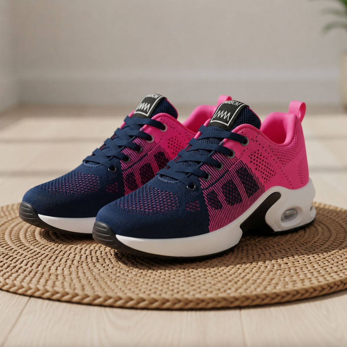 Women's Orthopedic Sneakers Breathable Knit Arch Support – Elara
