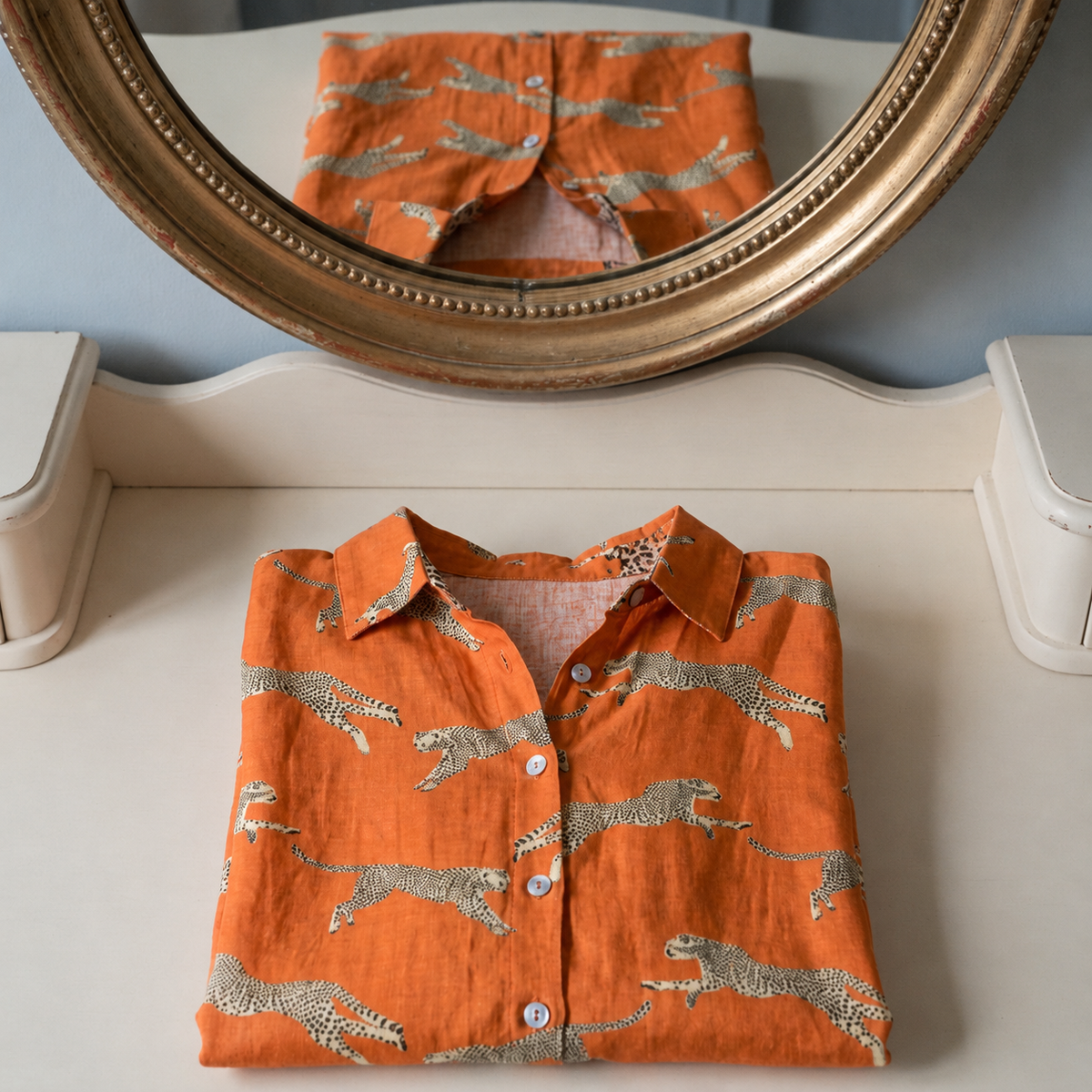 Relaxed Fit Patterned Shirt for Women – Marlowe