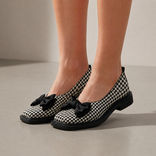 Women's Bow Flats Slip-On Elegant Detail – Celeste