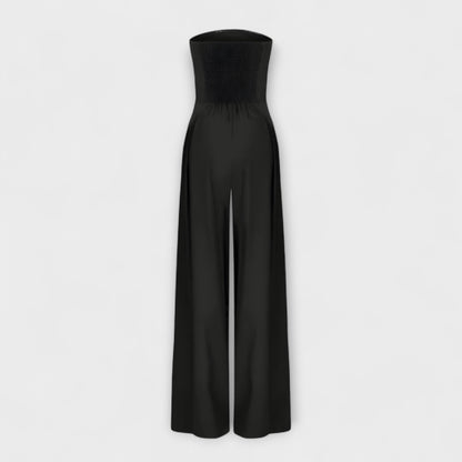 Amelie Strapless Wide-Leg Jumpsuit Comfortable Stylish Essential