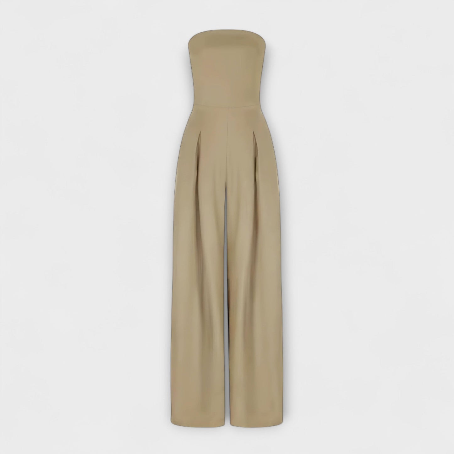 Amelie Strapless Wide-Leg Jumpsuit Comfortable Stylish Essential