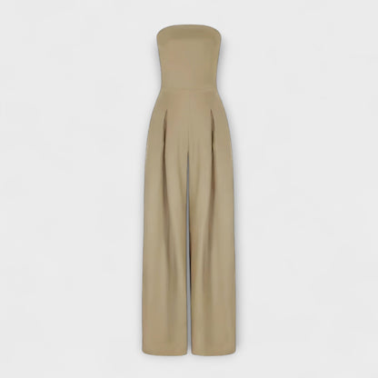 Amelie Strapless Wide-Leg Jumpsuit Comfortable Stylish Essential