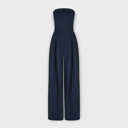 Amelie Strapless Wide-Leg Jumpsuit Comfortable Stylish Essential