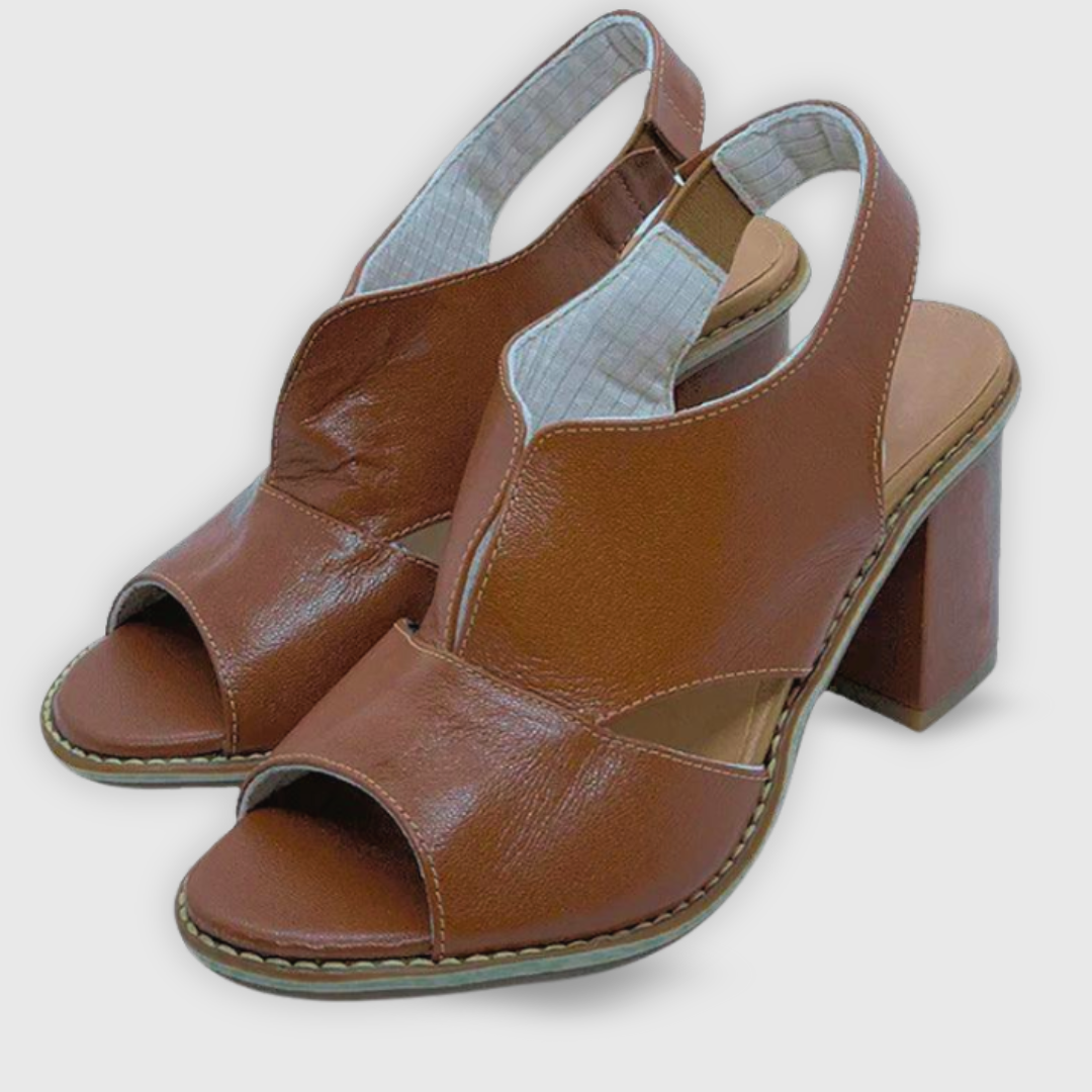 Nicole Mid-Heel Sandals – Stylish, Elegant, and Comfortable Footwear