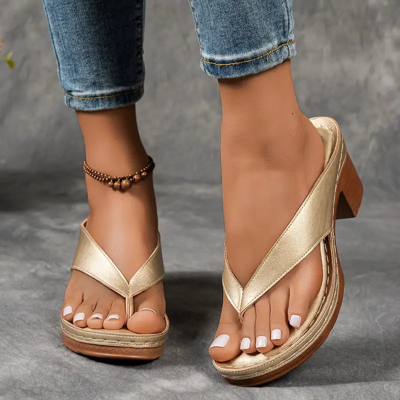 Ascend Elegant Heeled Sandals with Comfortable Stylish Design