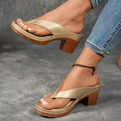 Ascend Elegant Heeled Sandals with Comfortable Stylish Design