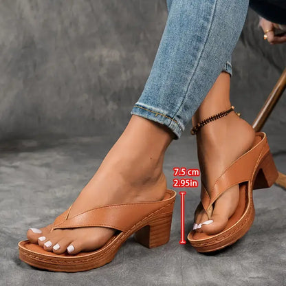 Ascend Elegant Heeled Sandals with Comfortable Stylish Design