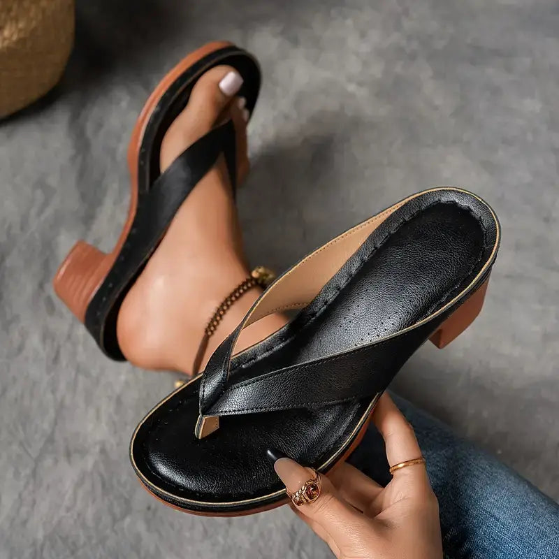 Ascend Elegant Heeled Sandals with Comfortable Stylish Design