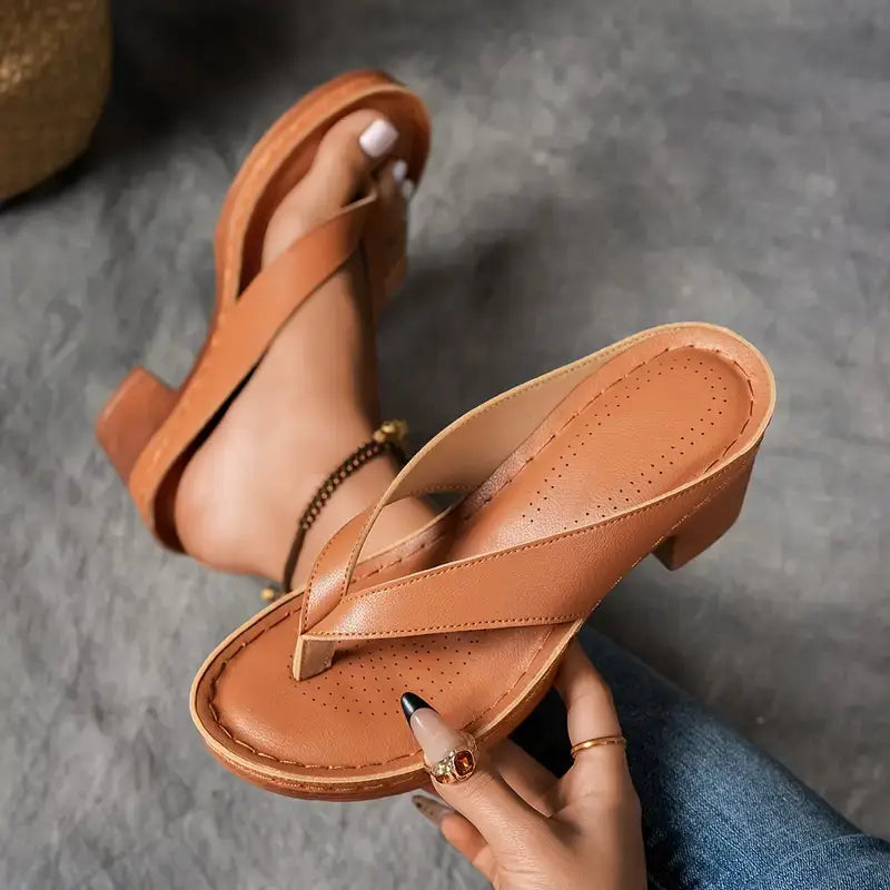 Ascend Elegant Heeled Sandals with Comfortable Stylish Design