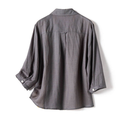 Helen Relaxed Fit Breathable Textured Blouse