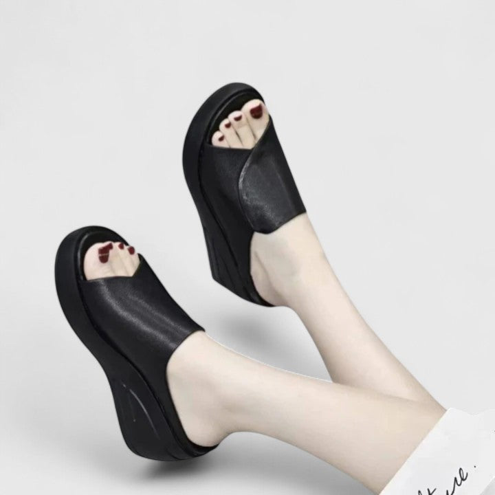 Women's Orthopedic Platform Slide Sandals for Comfort
