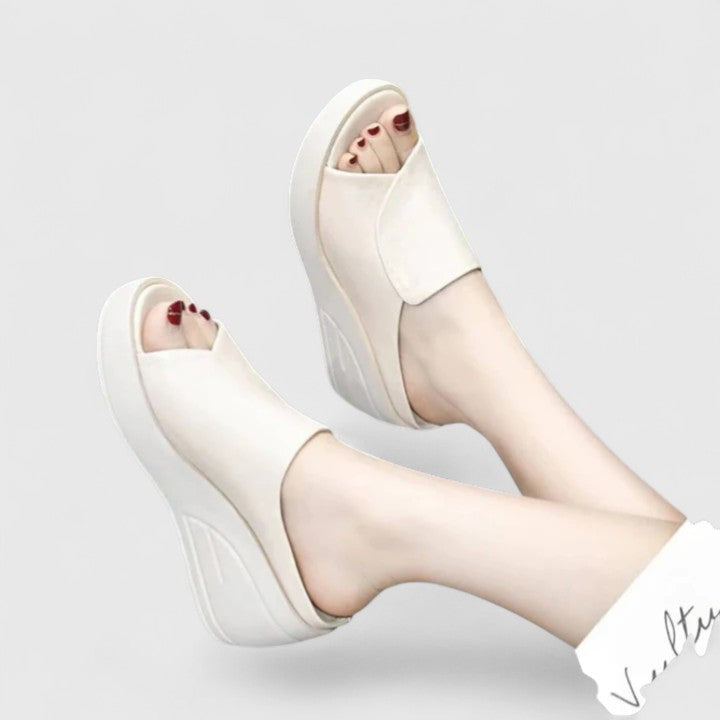 Women's Orthopedic Platform Slide Sandals for Comfort