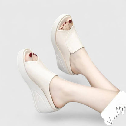 Women's Orthopedic Platform Slide Sandals for Comfort