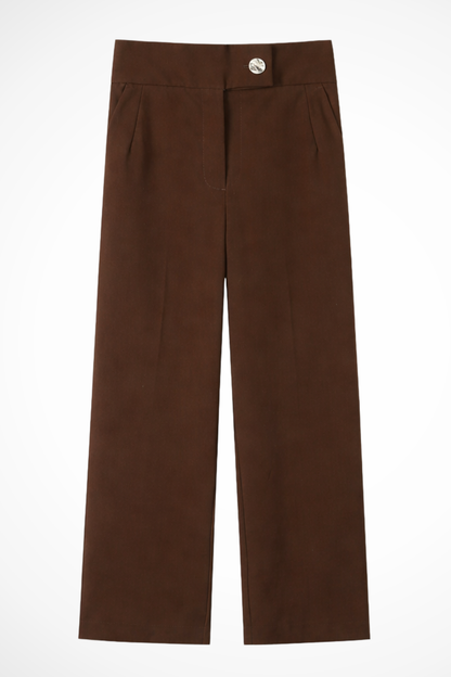 Aveline | Women’s Two-Piece Waistcoat Set Wide-Leg Trouser Suit | Chic Co-Ord Outfit