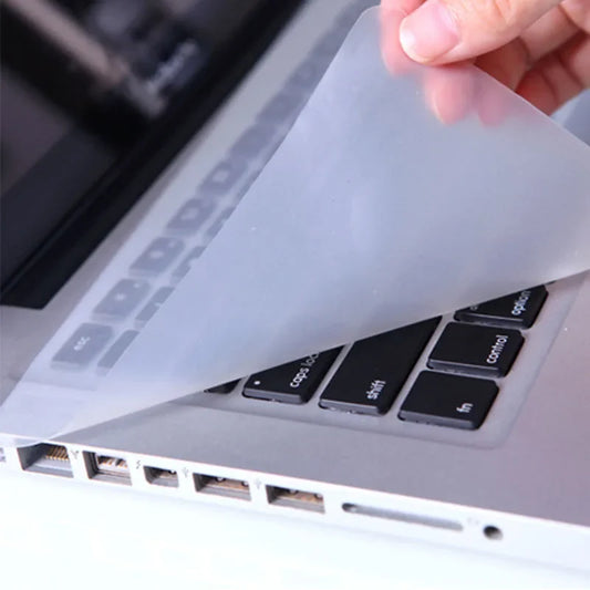 Silicone Waterproof Keyboard Cover - Dustproof Protective Film for Laptops & Accessories