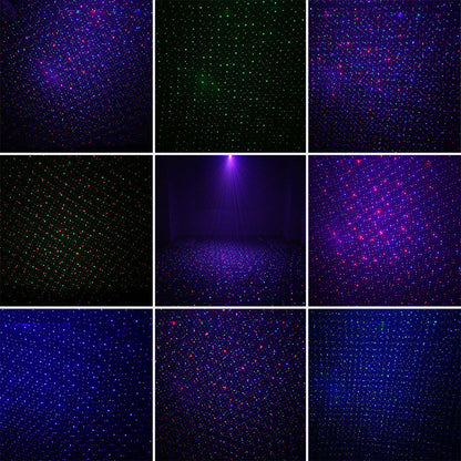 Halloween Outdoor Moving Laser Light Projector Waterproof Garden Decoration with Red, Green, and Blue Dots for Spooky Displays