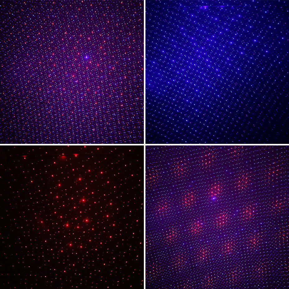 Halloween Outdoor Moving Laser Light Projector Waterproof Garden Decoration with Red, Green, and Blue Dots for Spooky Displays
