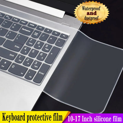 Silicone Waterproof Keyboard Cover - Dustproof Protective Film for Laptops & Accessories