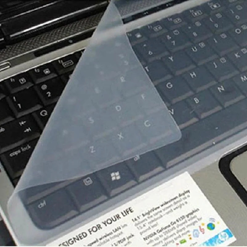 Silicone Waterproof Keyboard Cover - Dustproof Protective Film for Laptops & Accessories