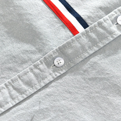 NOVA Linen Shirt with Refined Stripe Detailing – Breathable Modern Design