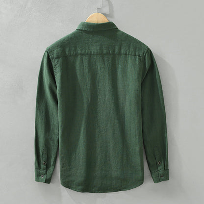 LOLO Lightweight Breathable Linen Shirt with Gossamer Fabric