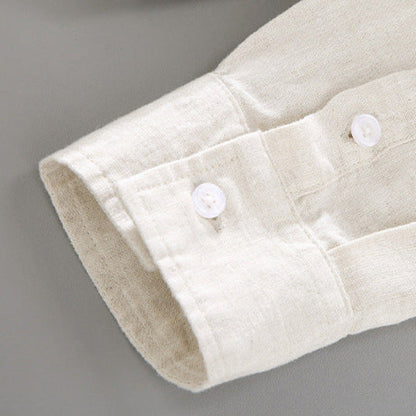 Liam Linen Shirt – Minimalist and Comfortable for Everyday Wear