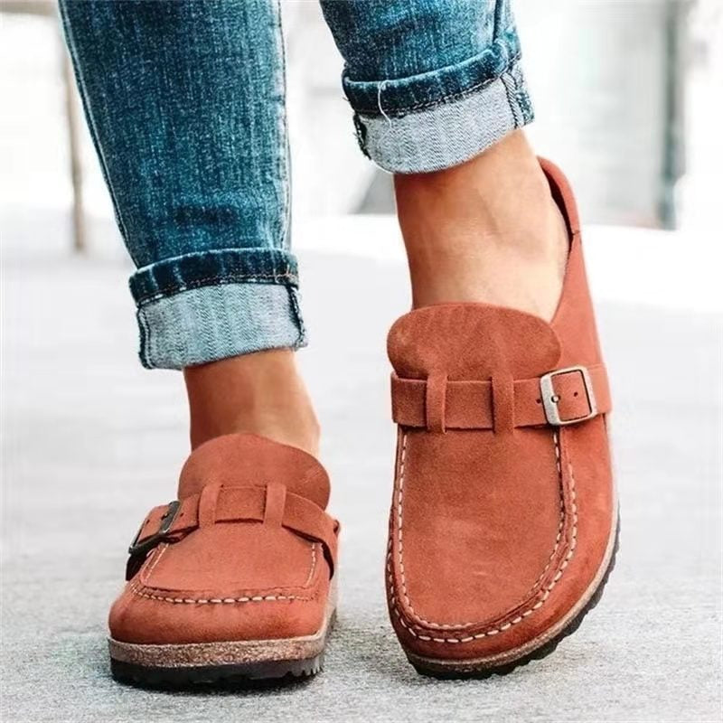 Gabrielle Elegant Loafers with Buckle – Stylish Comfortable Footwear