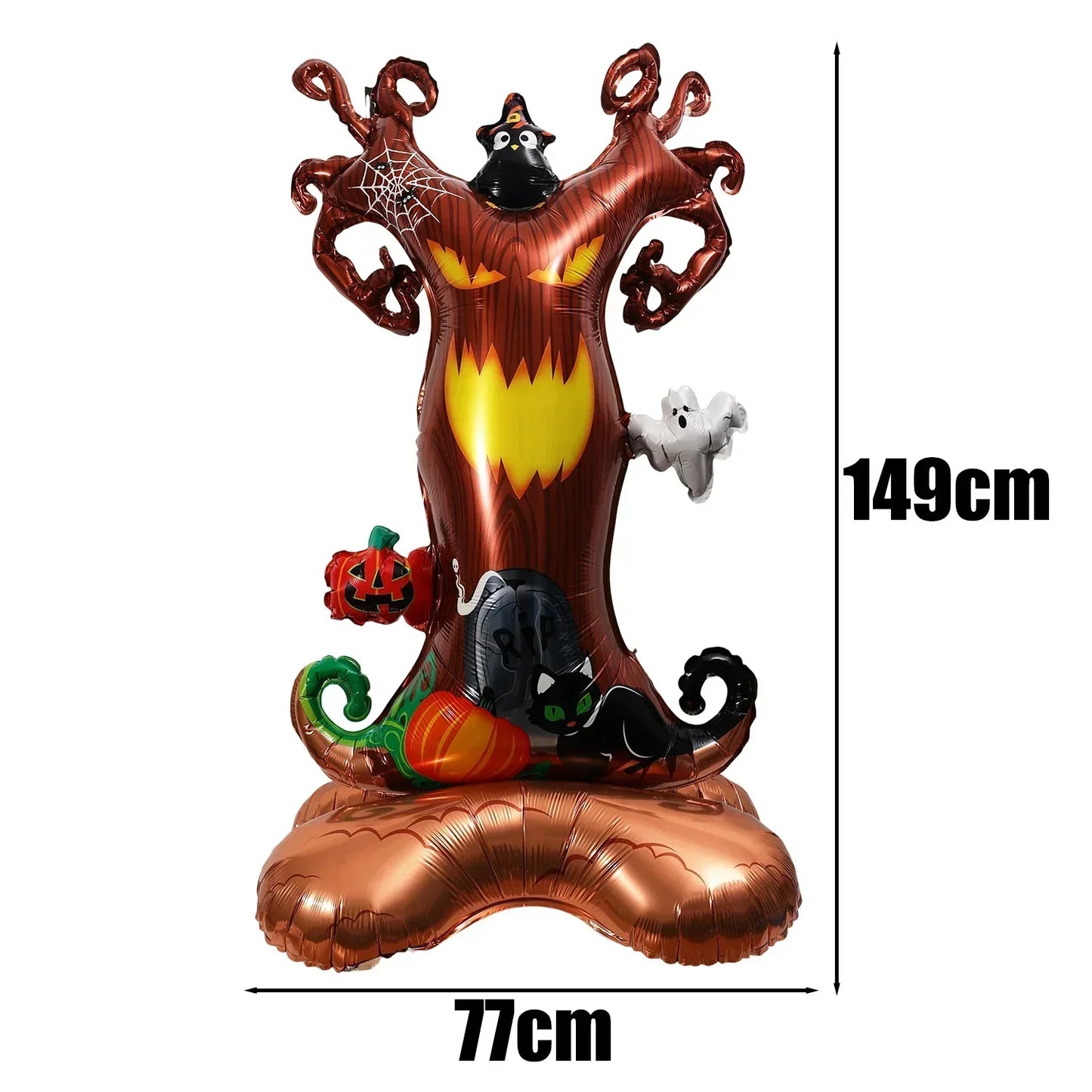 Giant Halloween Foil Standee Balloons for Spooky Party Decorations