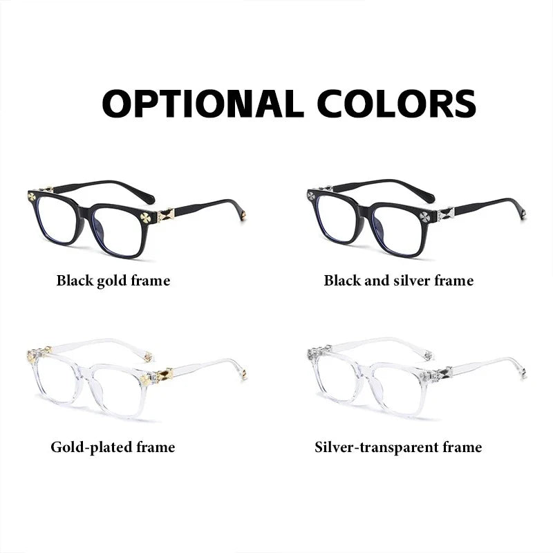 Avery | Blue Light Blocking Glasses with Oversized Square Frame