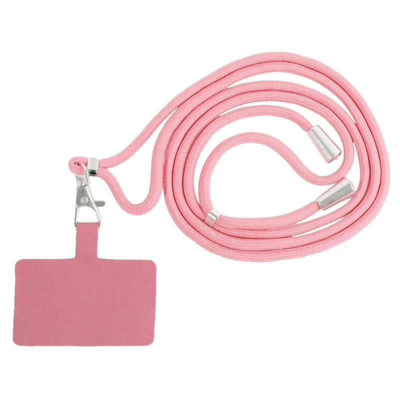 CarryEase | Adjustable Phone Lanyard with Detachable Card Holder & Carabiner