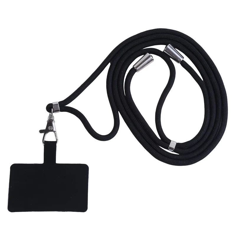 CarryEase | Adjustable Phone Lanyard with Detachable Card Holder & Carabiner
