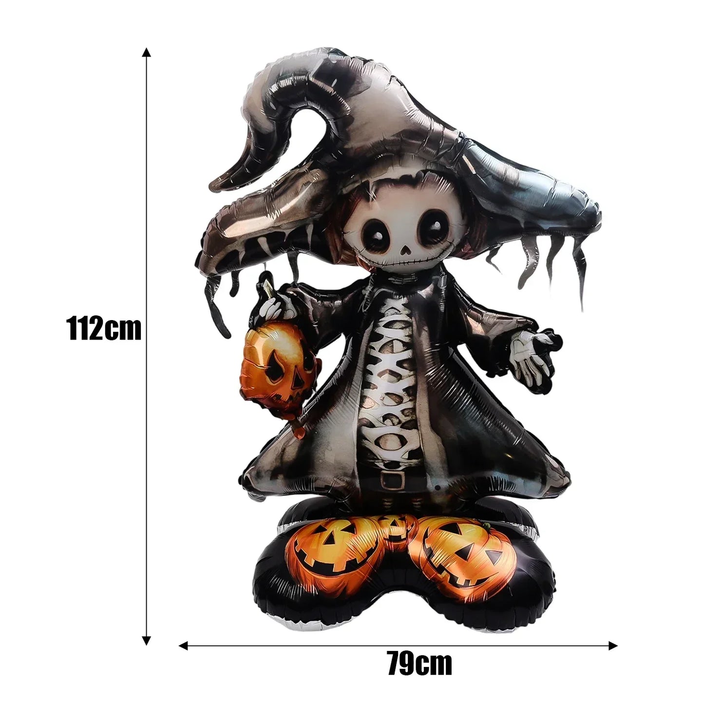 Giant Halloween Foil Standee Balloons for Spooky Party Decorations