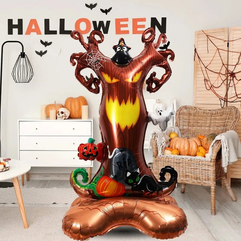 Giant Halloween Foil Standee Balloons for Spooky Party Decorations