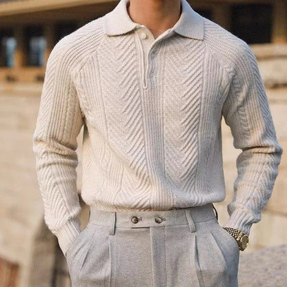 Tom Wilson Knit Polo for Stylish Autumn Warmth
