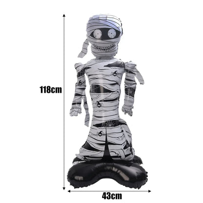 Giant Halloween Foil Standee Balloons for Spooky Party Decorations